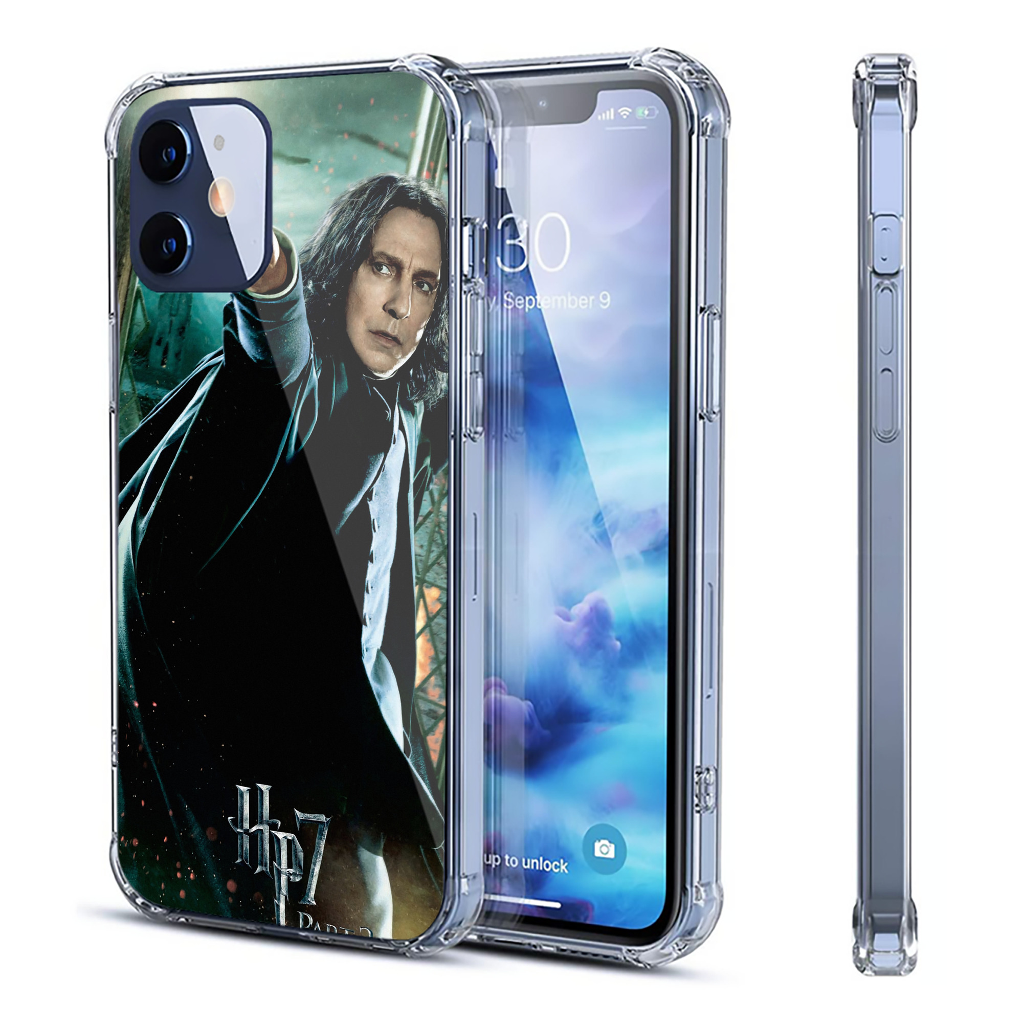 （画像用） Harry Potter ハリー・ポッターシリーズ 【iPhone 12シリーズ対応】透明スマホケース（クリアソフトケース）